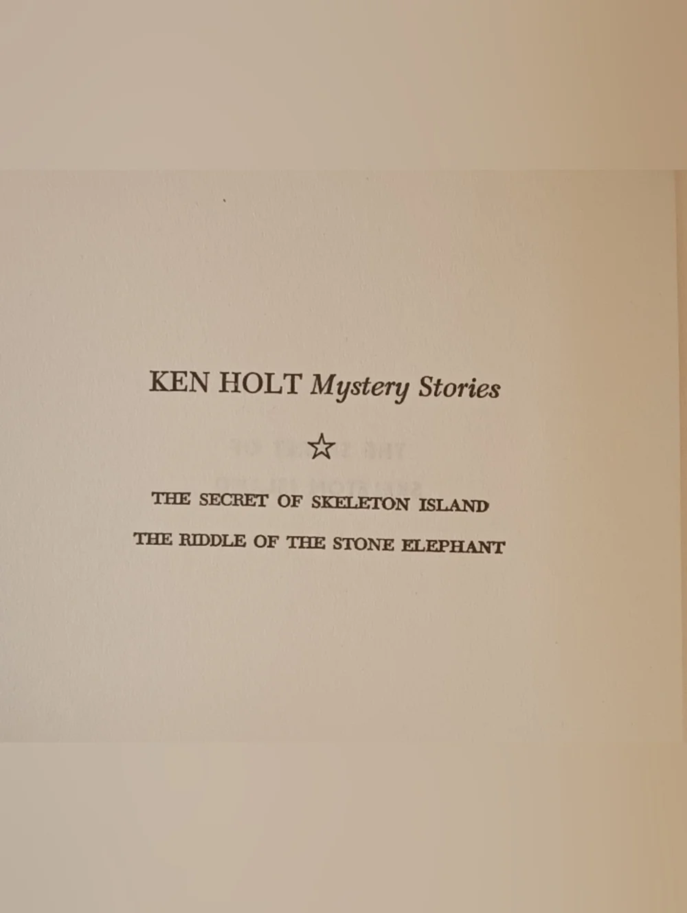 The Secret of Skeleton Island by Bruce Campbell - Vintage Mystery Hardcover
